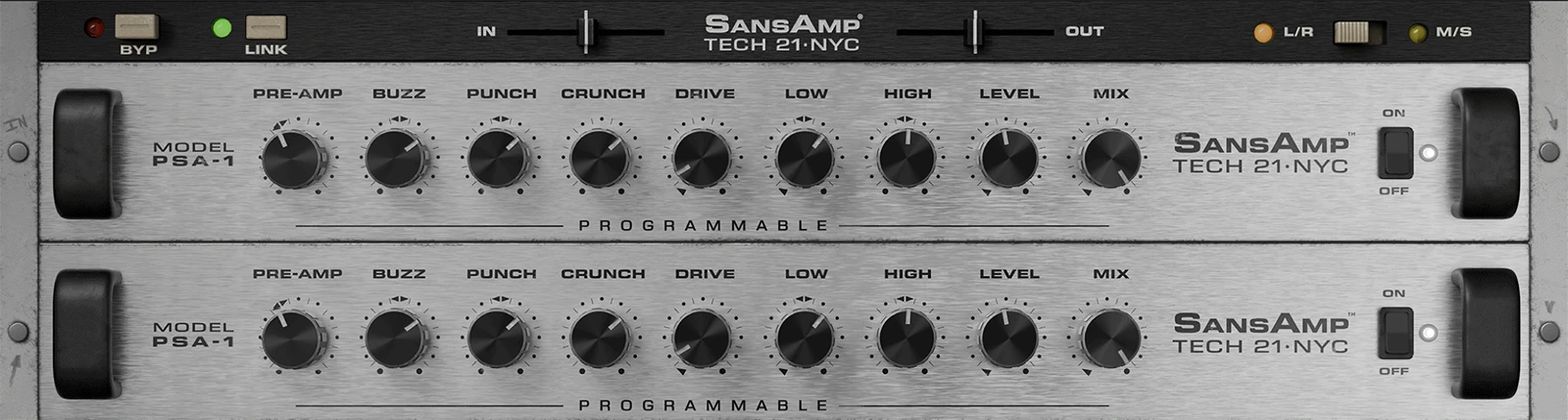SansAmp® Rack - Audiopunks